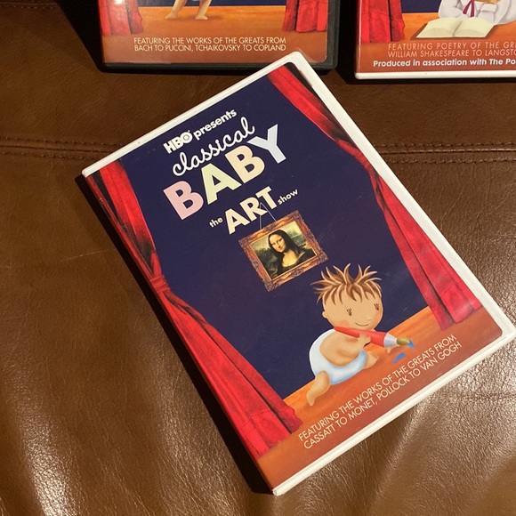 🌻5 for $15🏷️ • HBO presents Classical Baby 3 DVD Lot - Art, Music, and Poetry - Picture 2 of 10